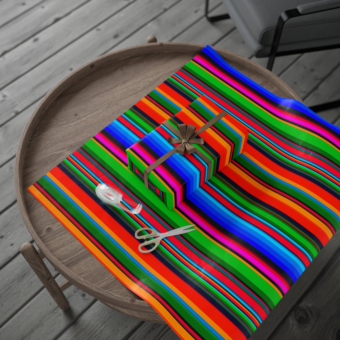 Mexican Serape Wrapping Paper