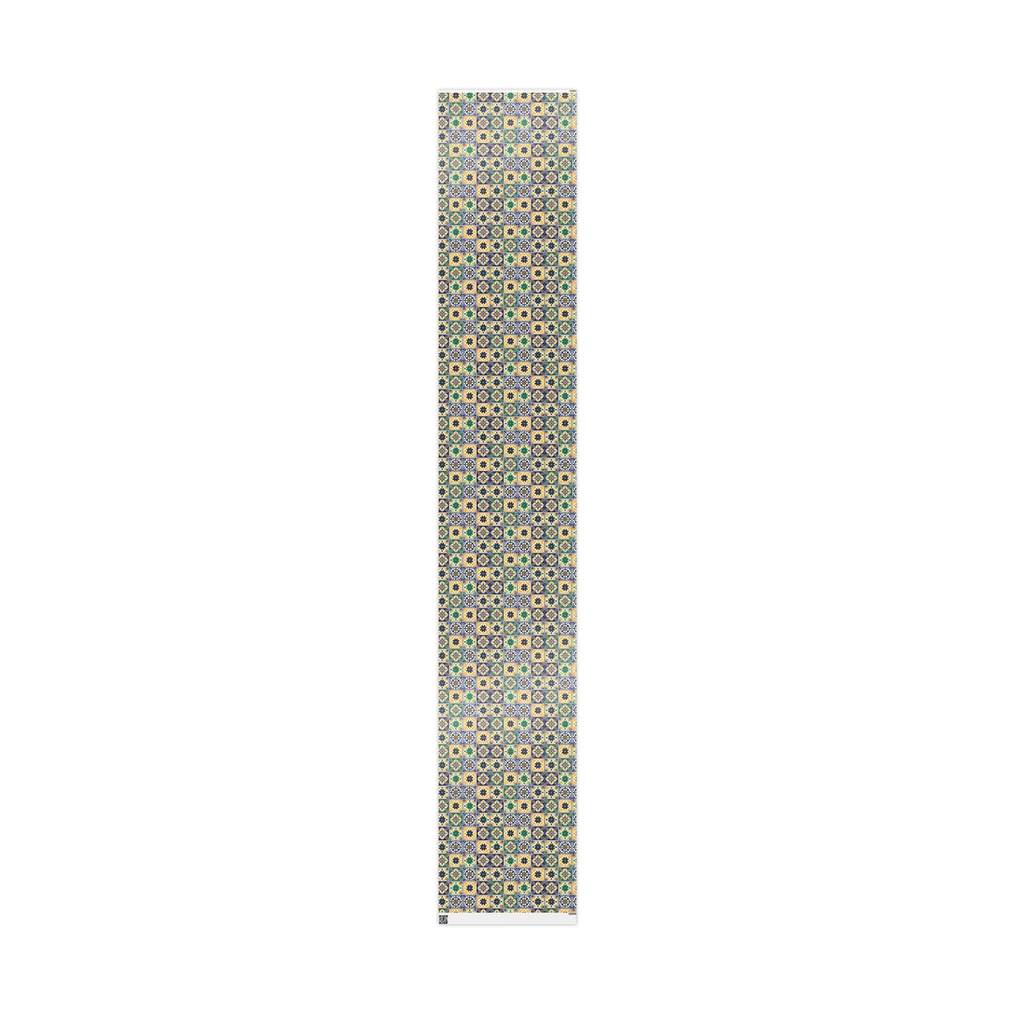 Mexican Talavera Wrapping Paper - Pattern Floral Green