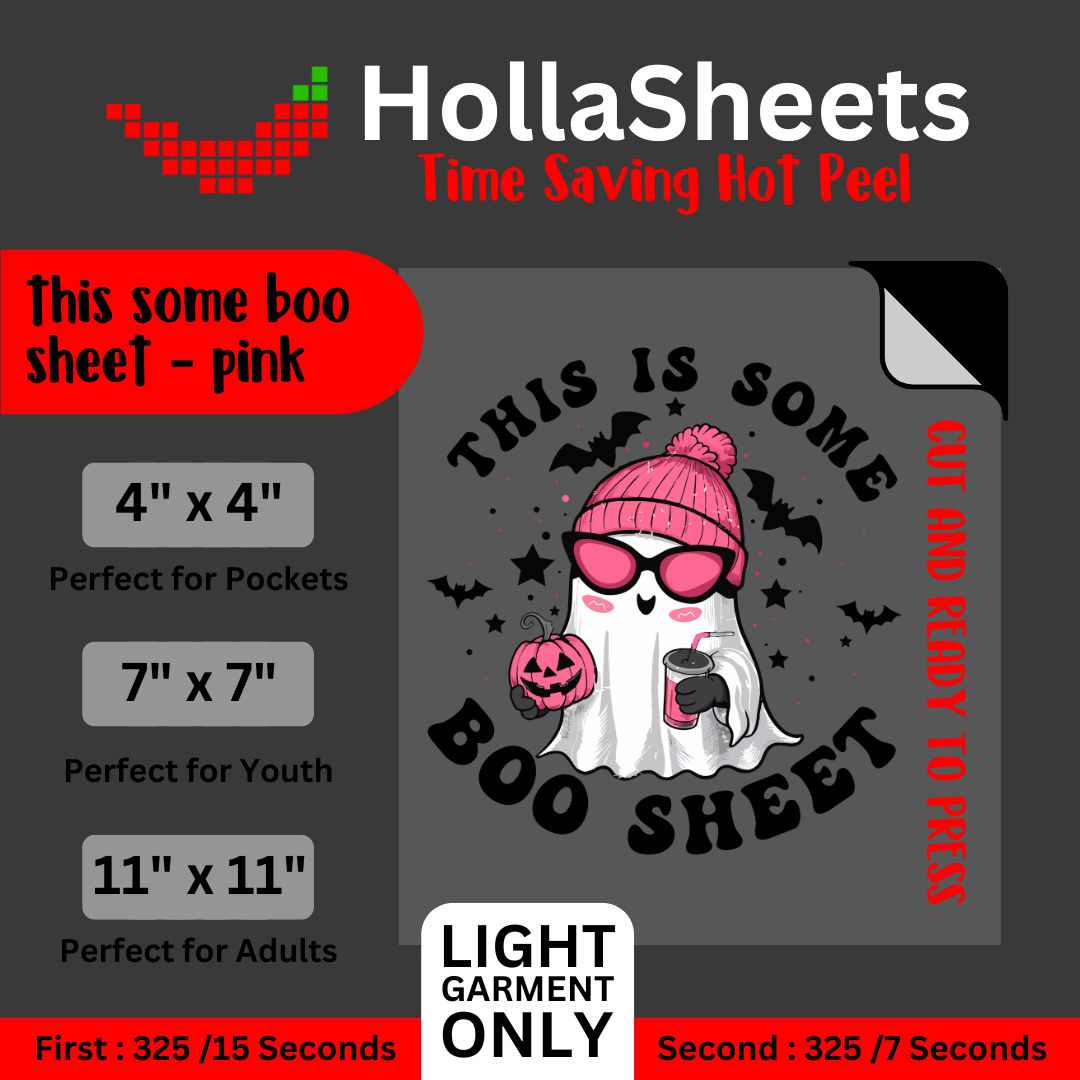 Boo Sheet DTF Sheets