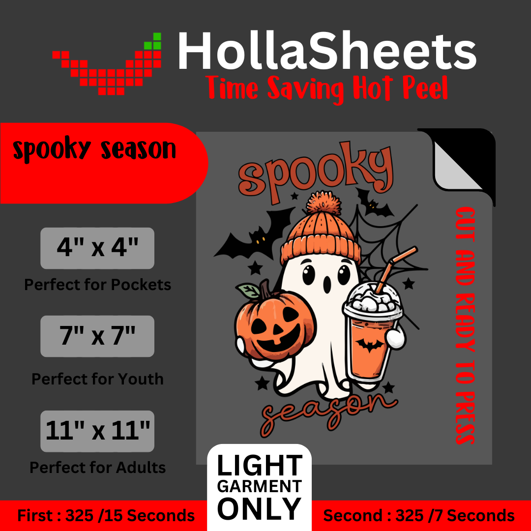 Boo Sheet DTF Sheets