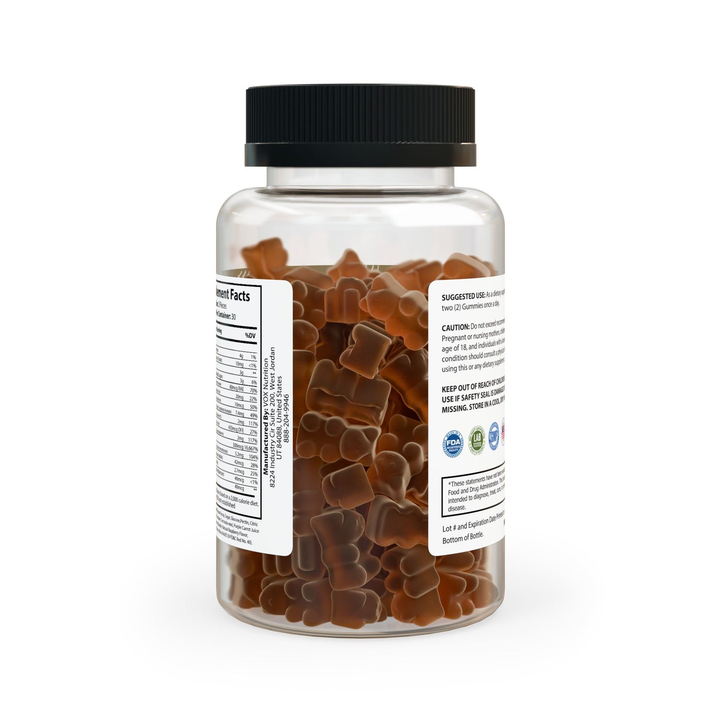 Manila Minerals Hair Vitamin Gummies (60 Gummies)