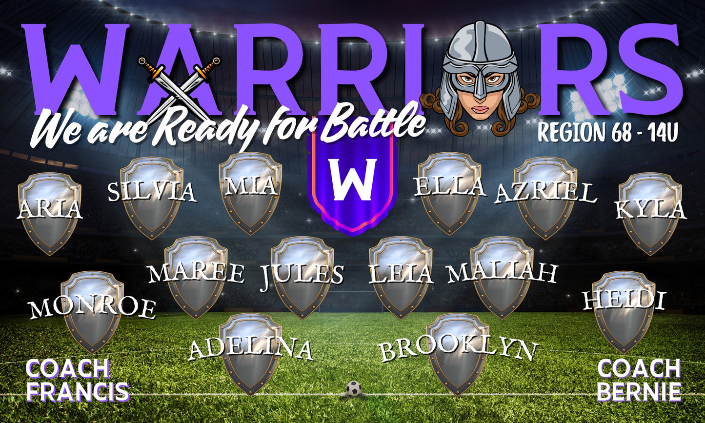 Sports Banner (Pickup or Ship)
