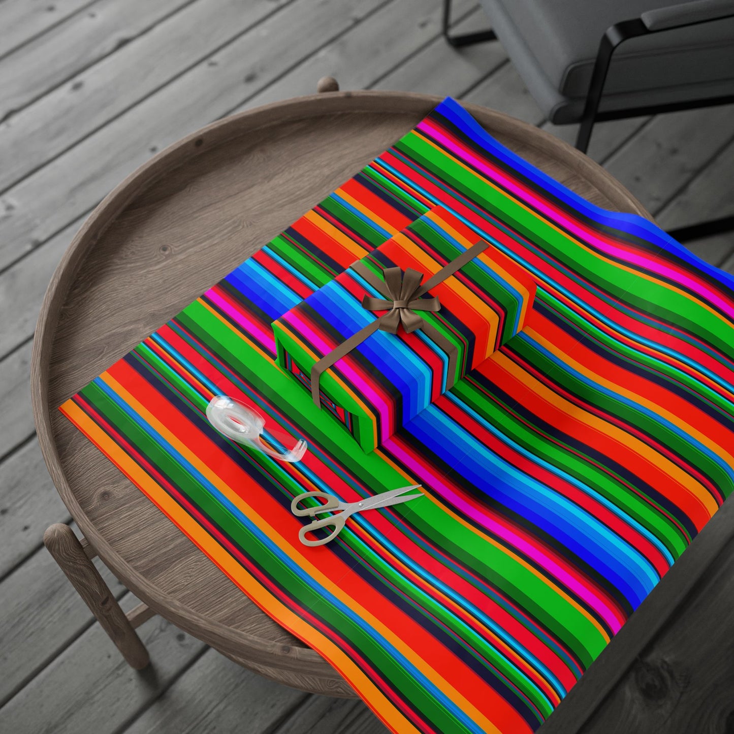 Mexican Serape Wrapping Paper
