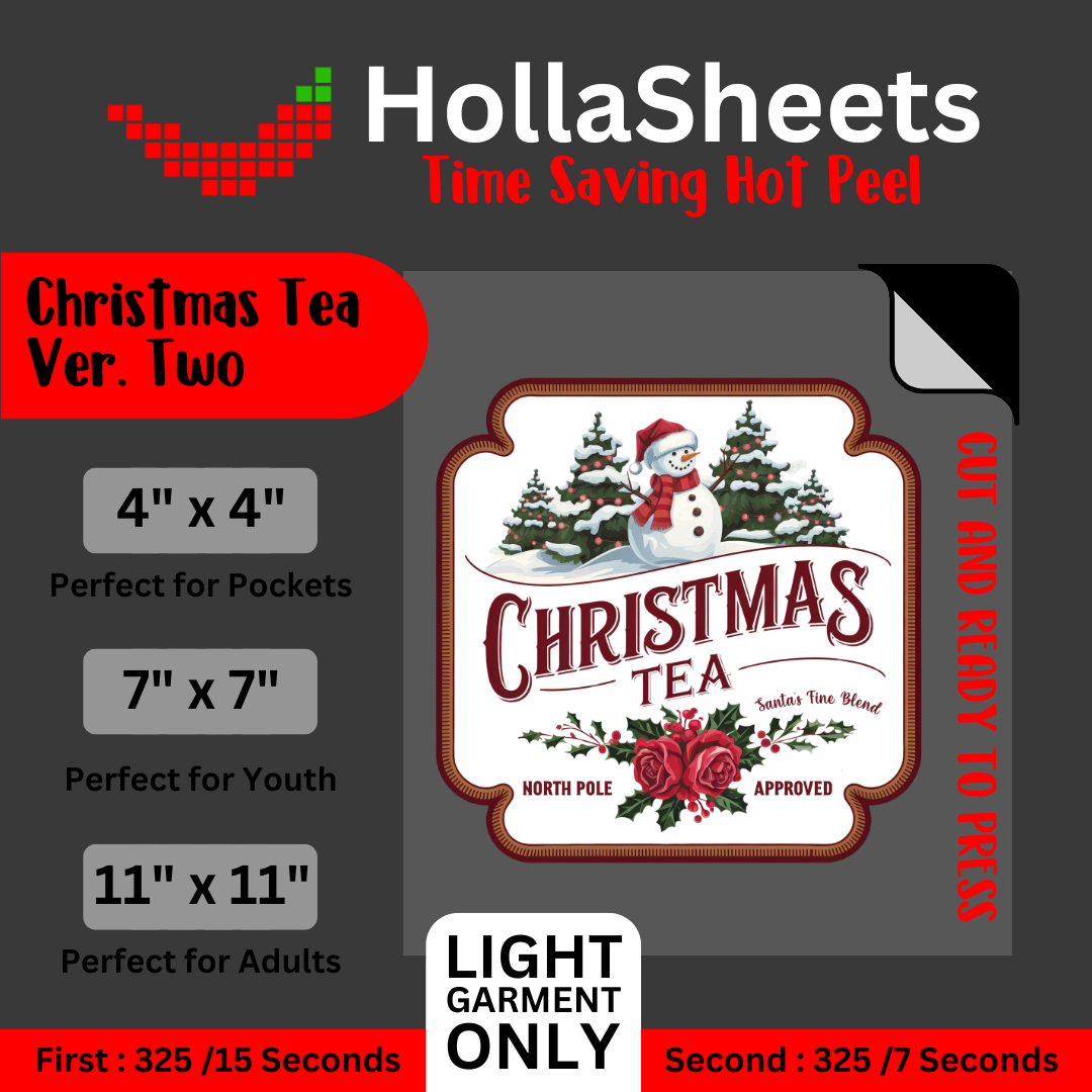 Vintage Christmas DTF Sheets