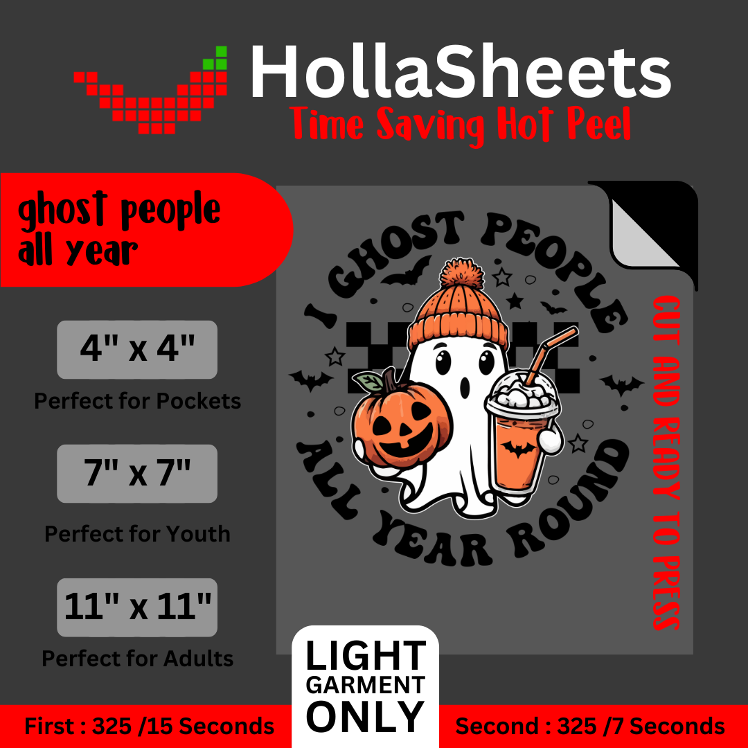 Boo Sheet DTF Sheets