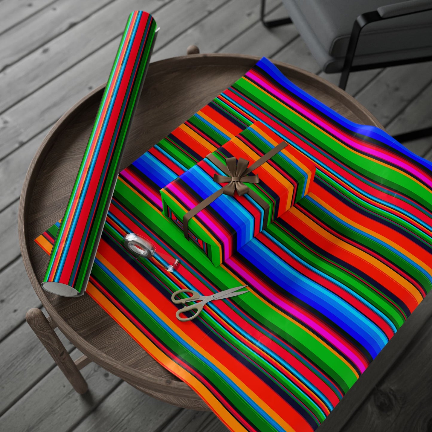 Mexican Serape Wrapping Paper