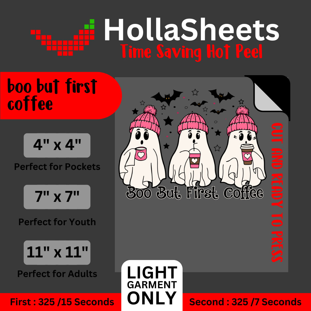 Boo Sheet DTF Sheets
