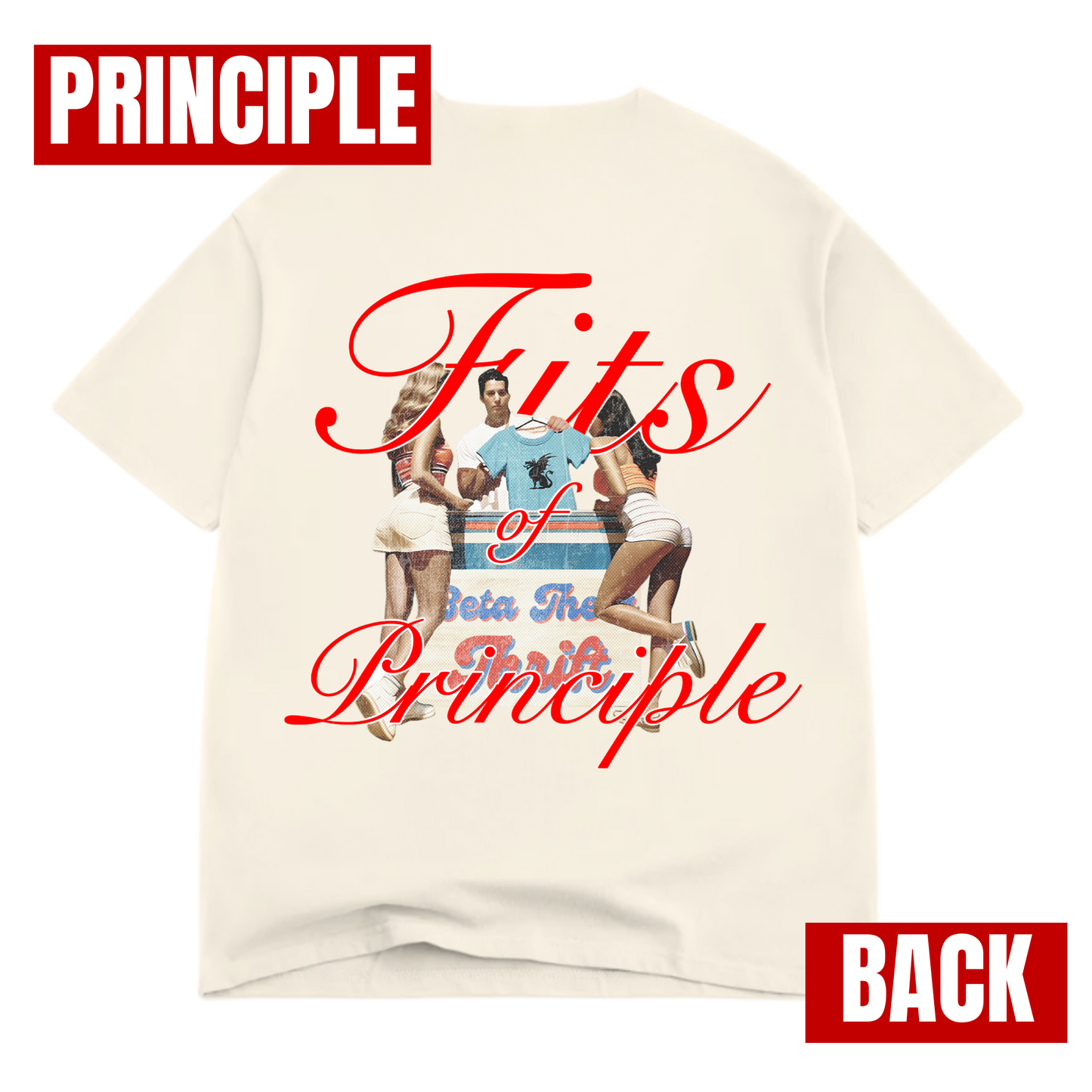 Beta Theta Thrift Fits of Principle Tee