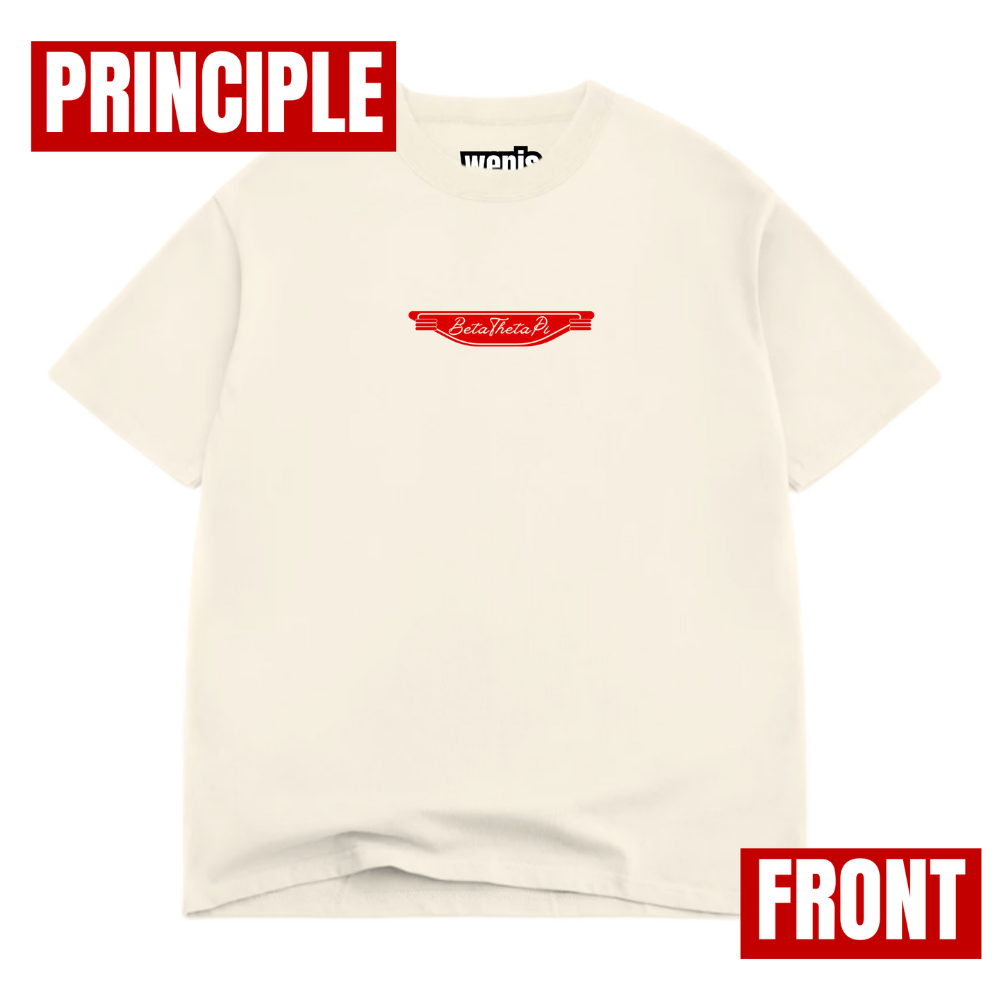 Beta Theta Thrift Fits of Principle Tee