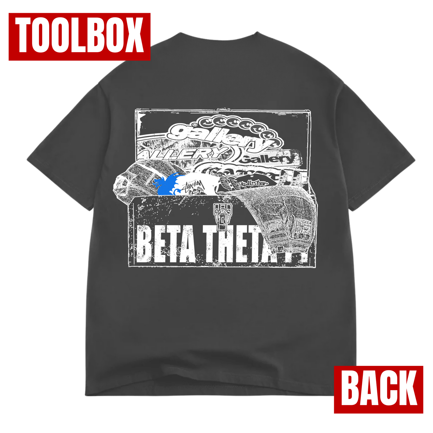 Beta Theta Thrift Toolbox Tee