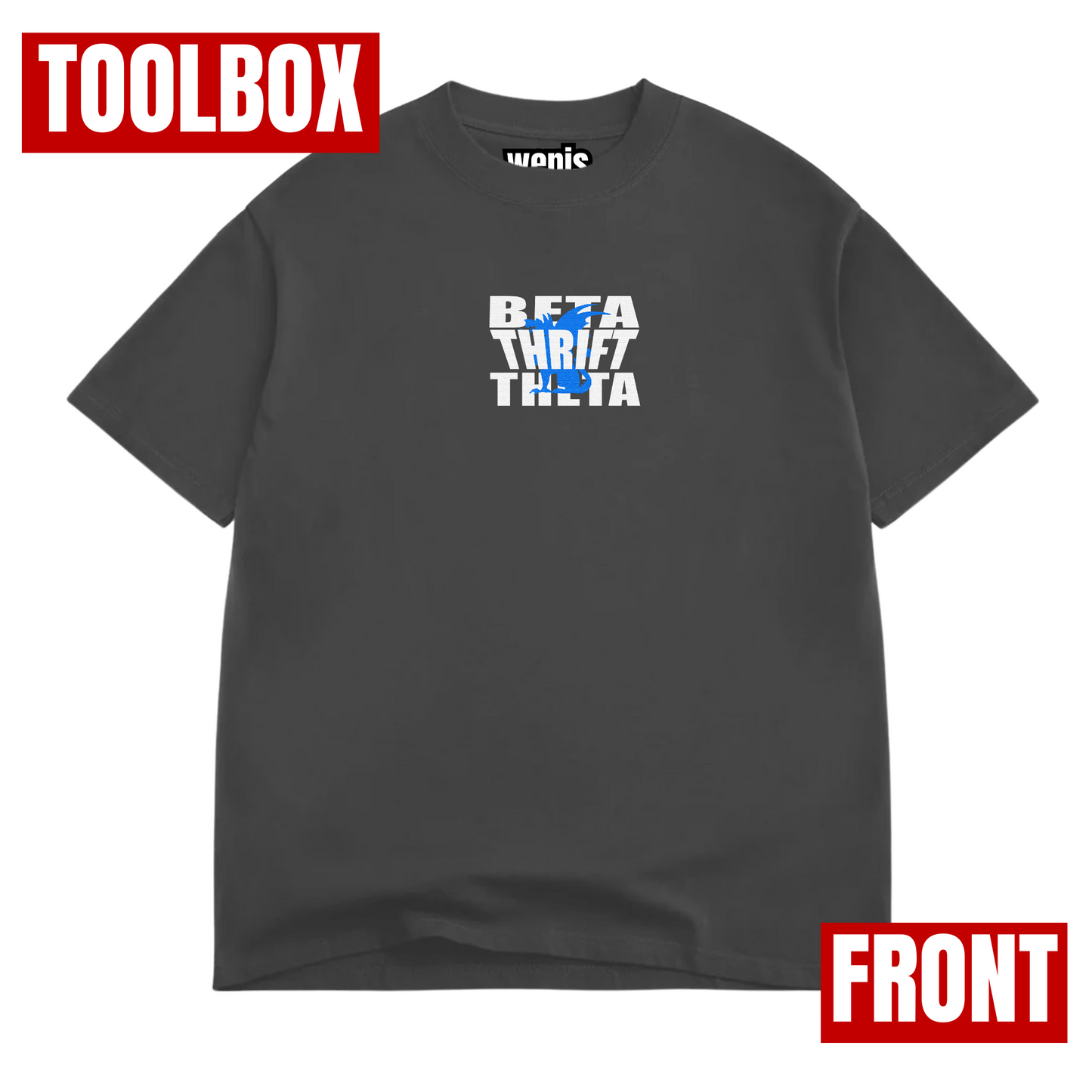 Beta Theta Thrift Toolbox Tee