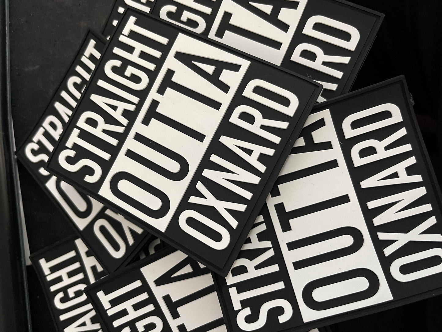 Straight Outta Oxnard Patch 4" x 3.5"