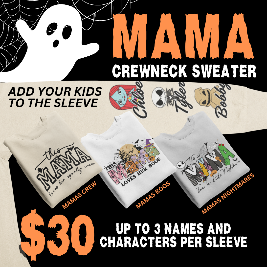 Mama's Halloween Crewneck