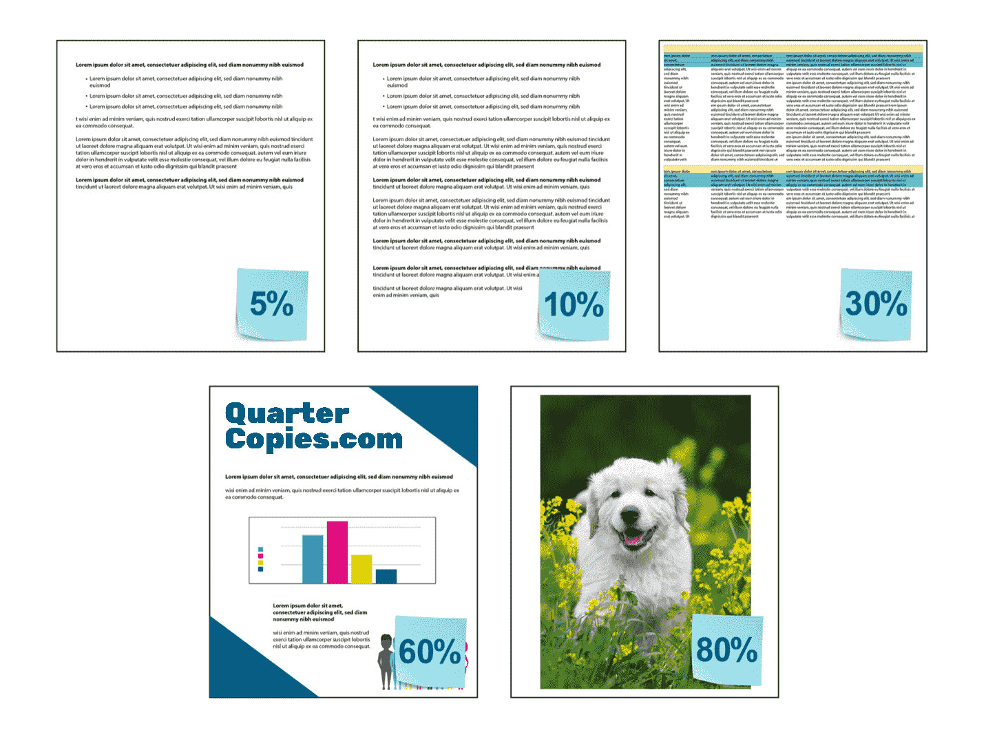 Quarter Copies (60% Coverage)