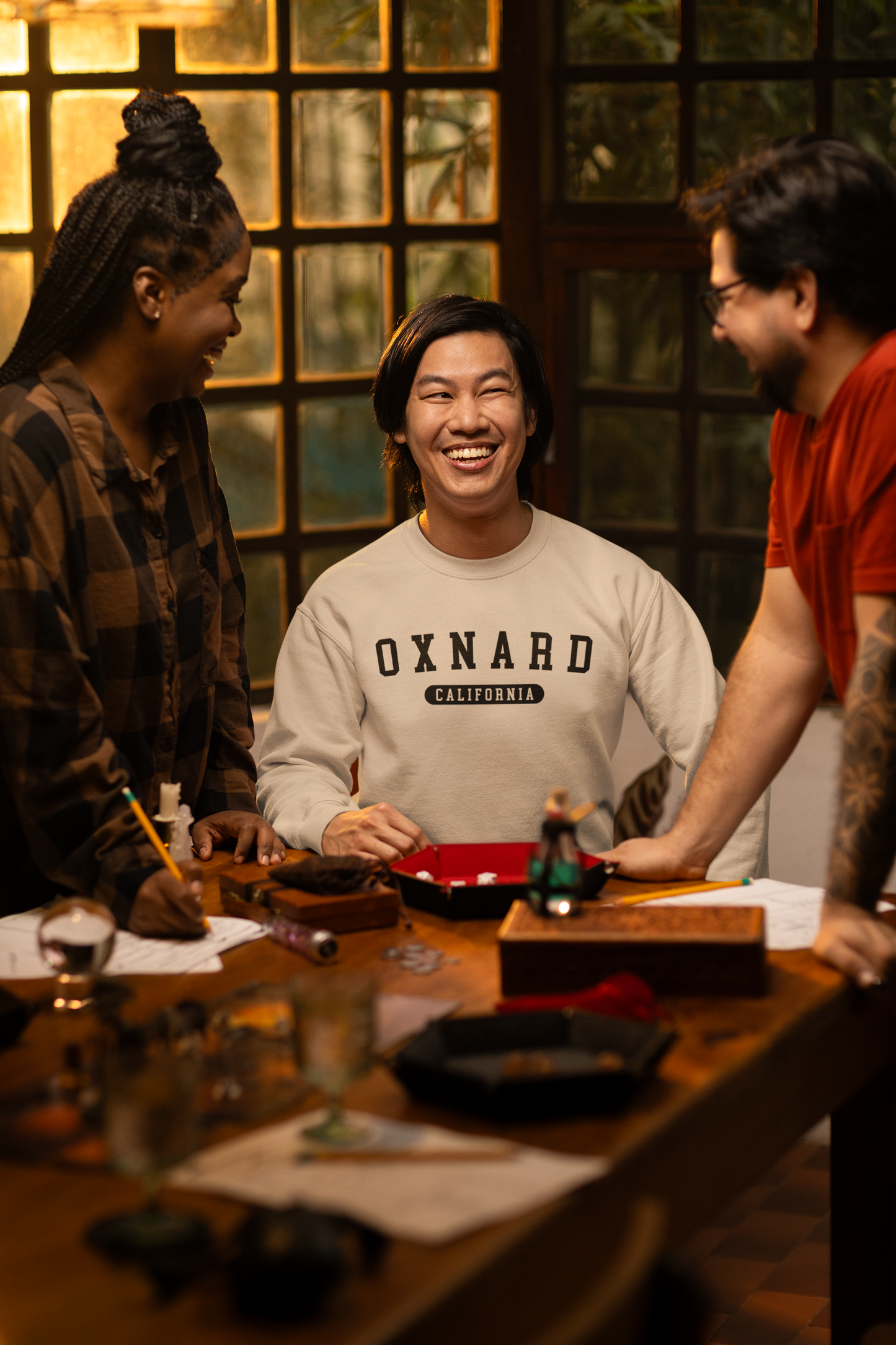 REP YO CITY Crew Neck Sweater