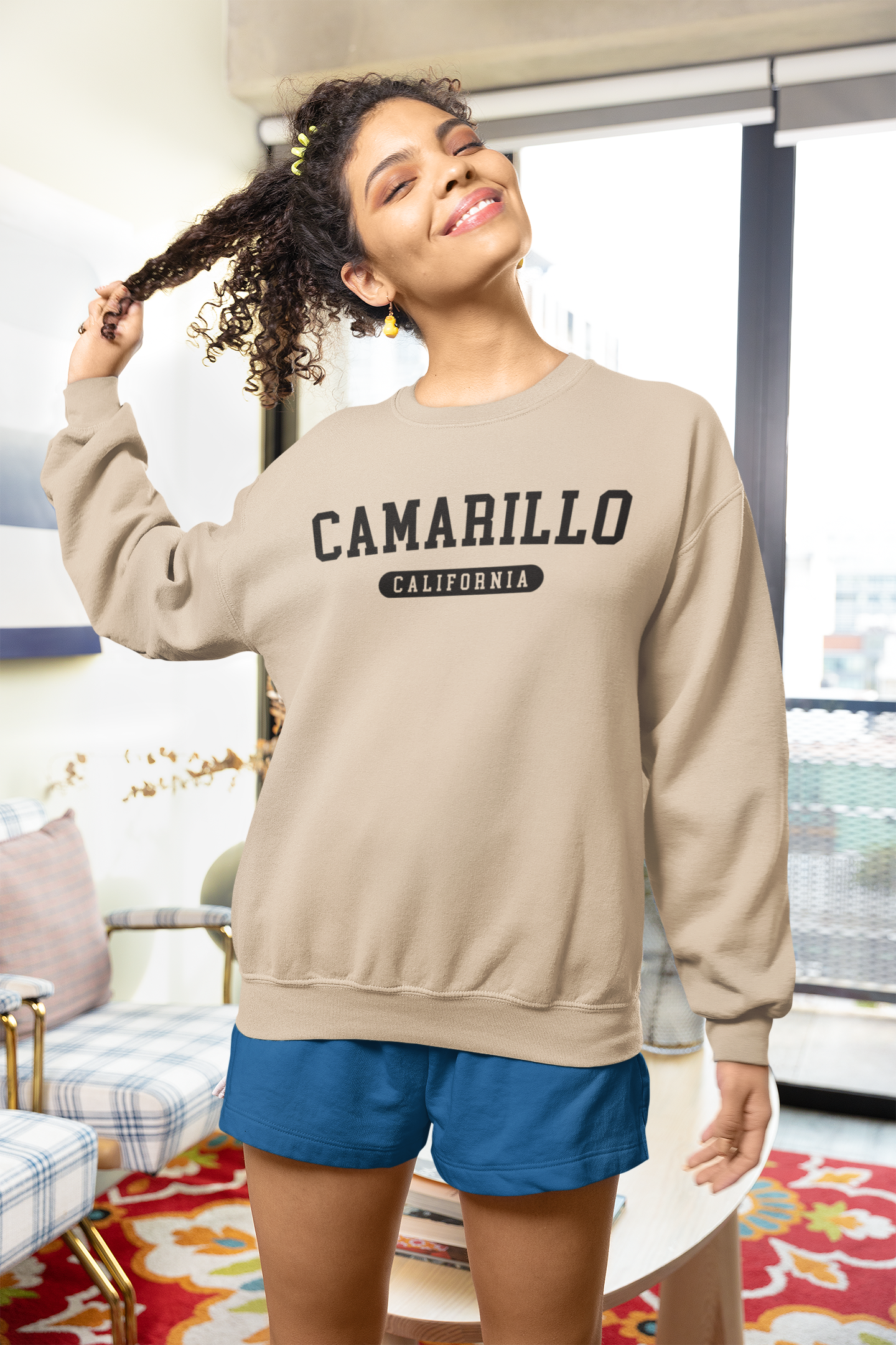 REP YO CITY Crew Neck Sweater