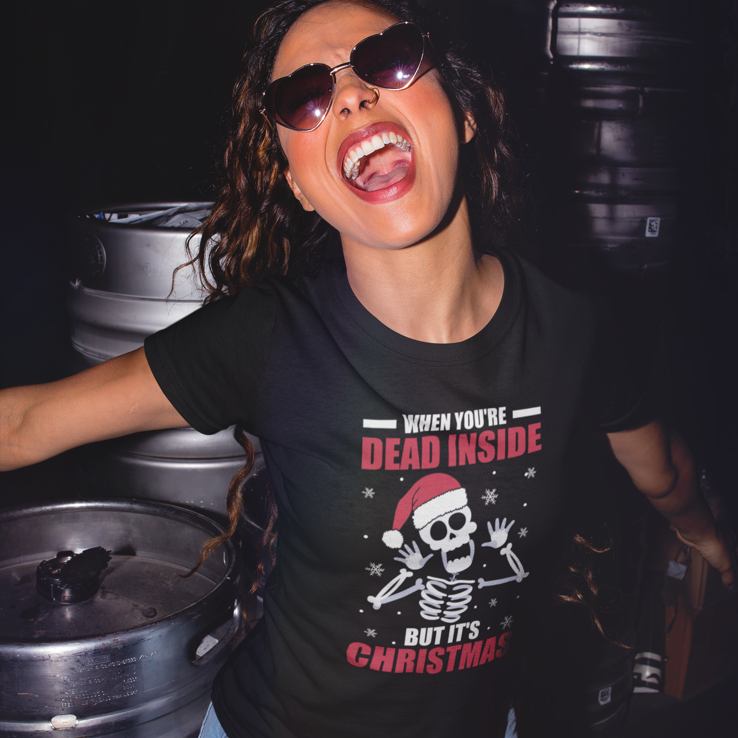 Dead Inside but Christmas T-Shirt