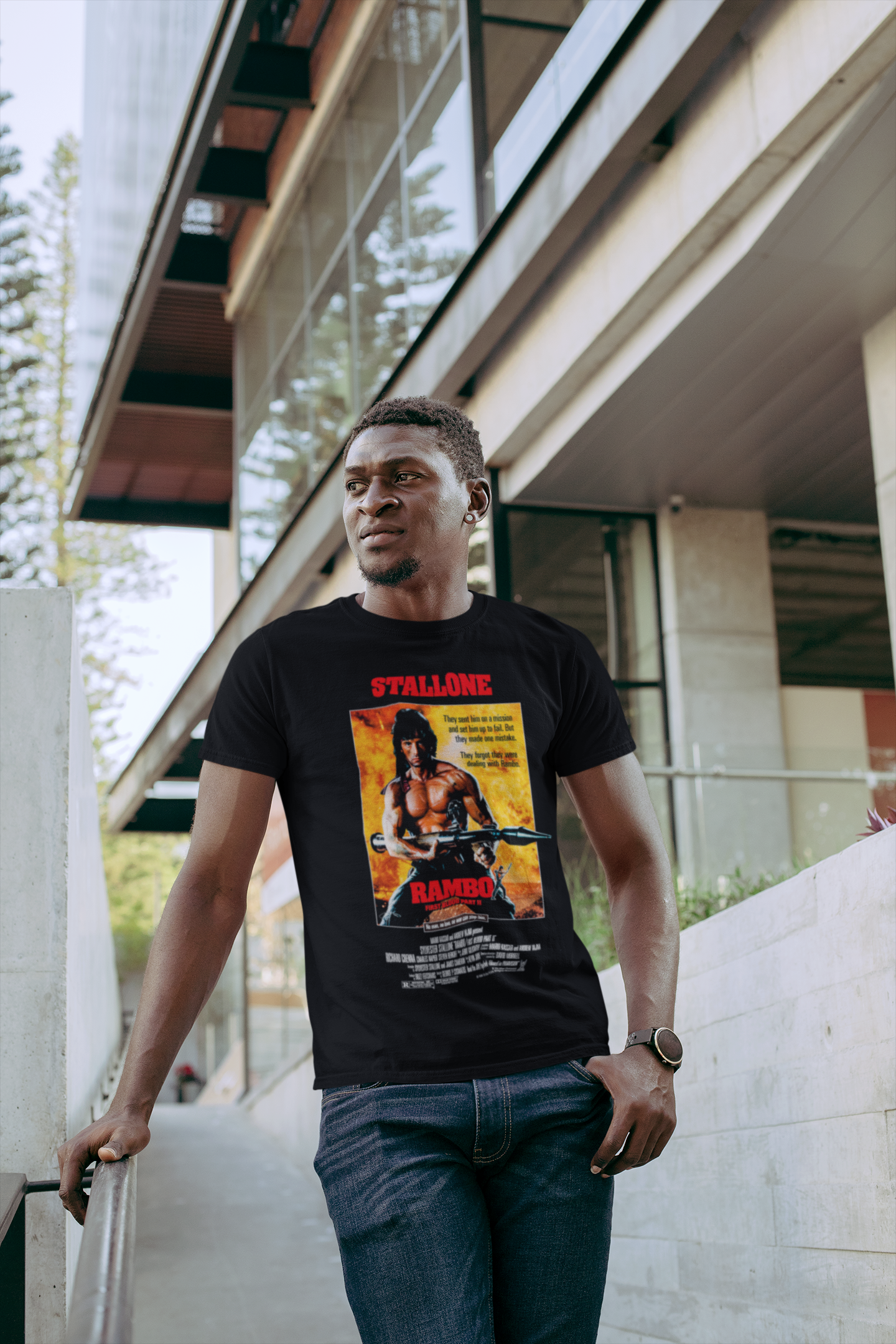 Rambo T-Shirt - Full Size Print