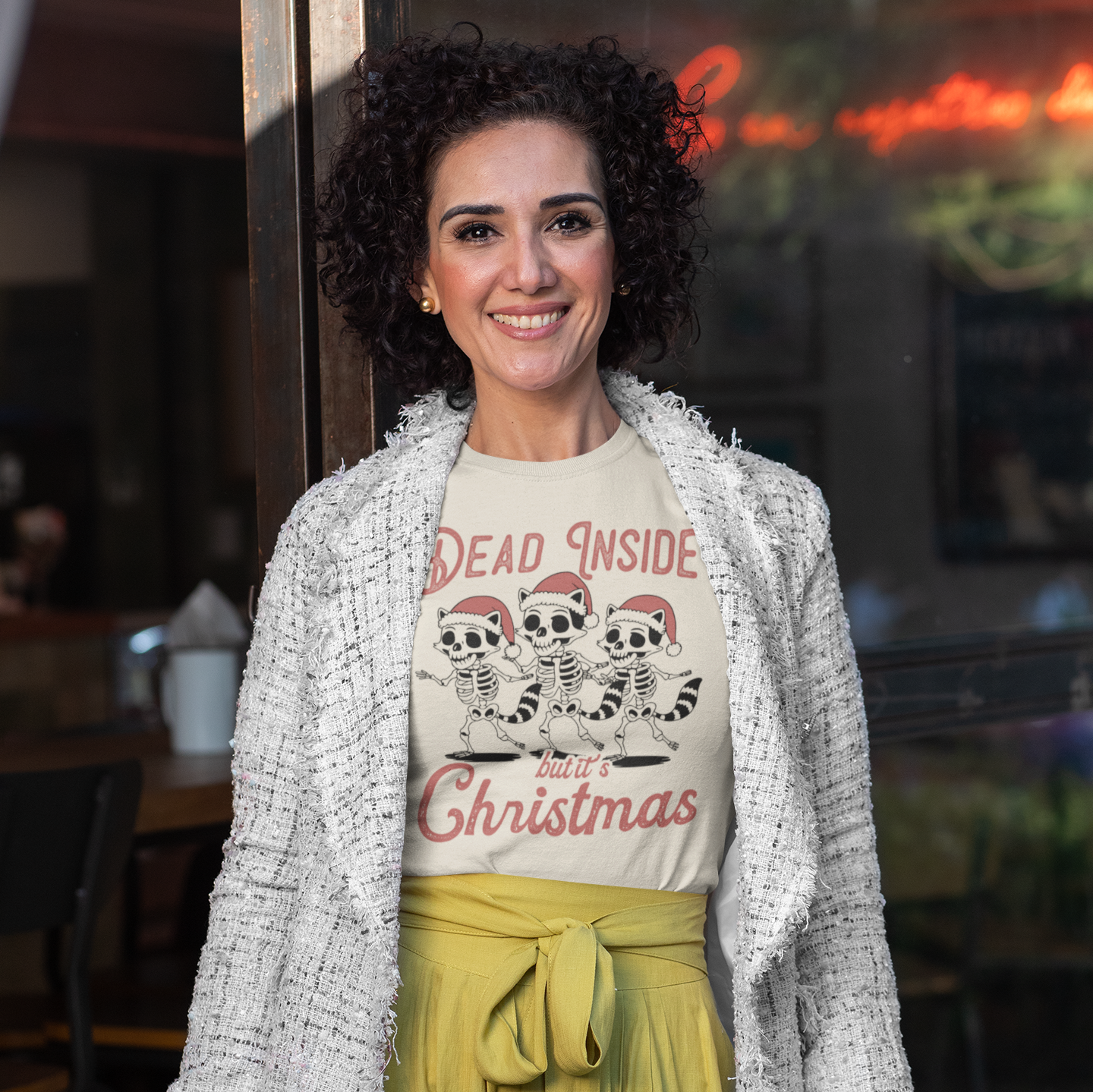 Dead Inside but its Christmas T-Shirt