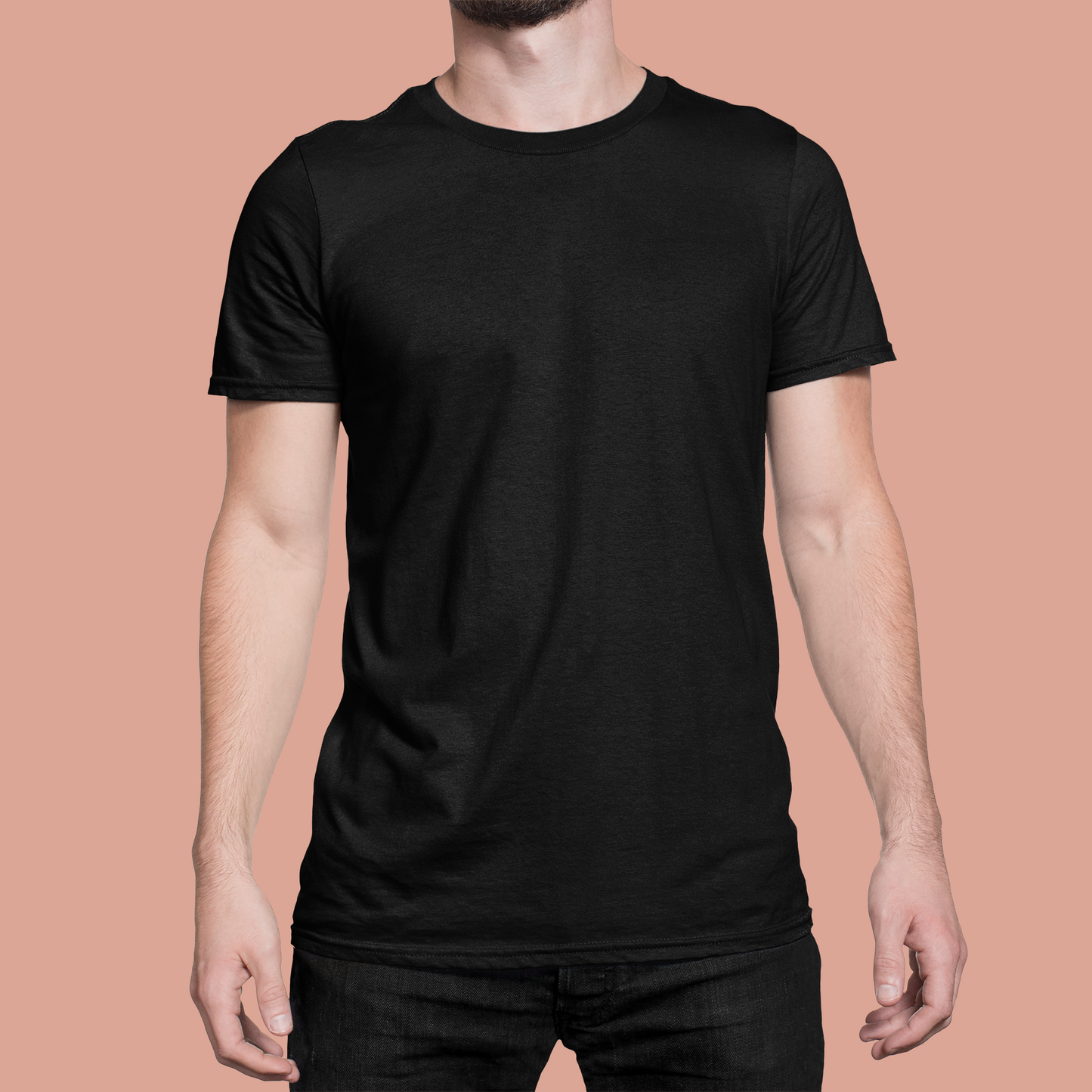 Custom Tee Black - Front Only
