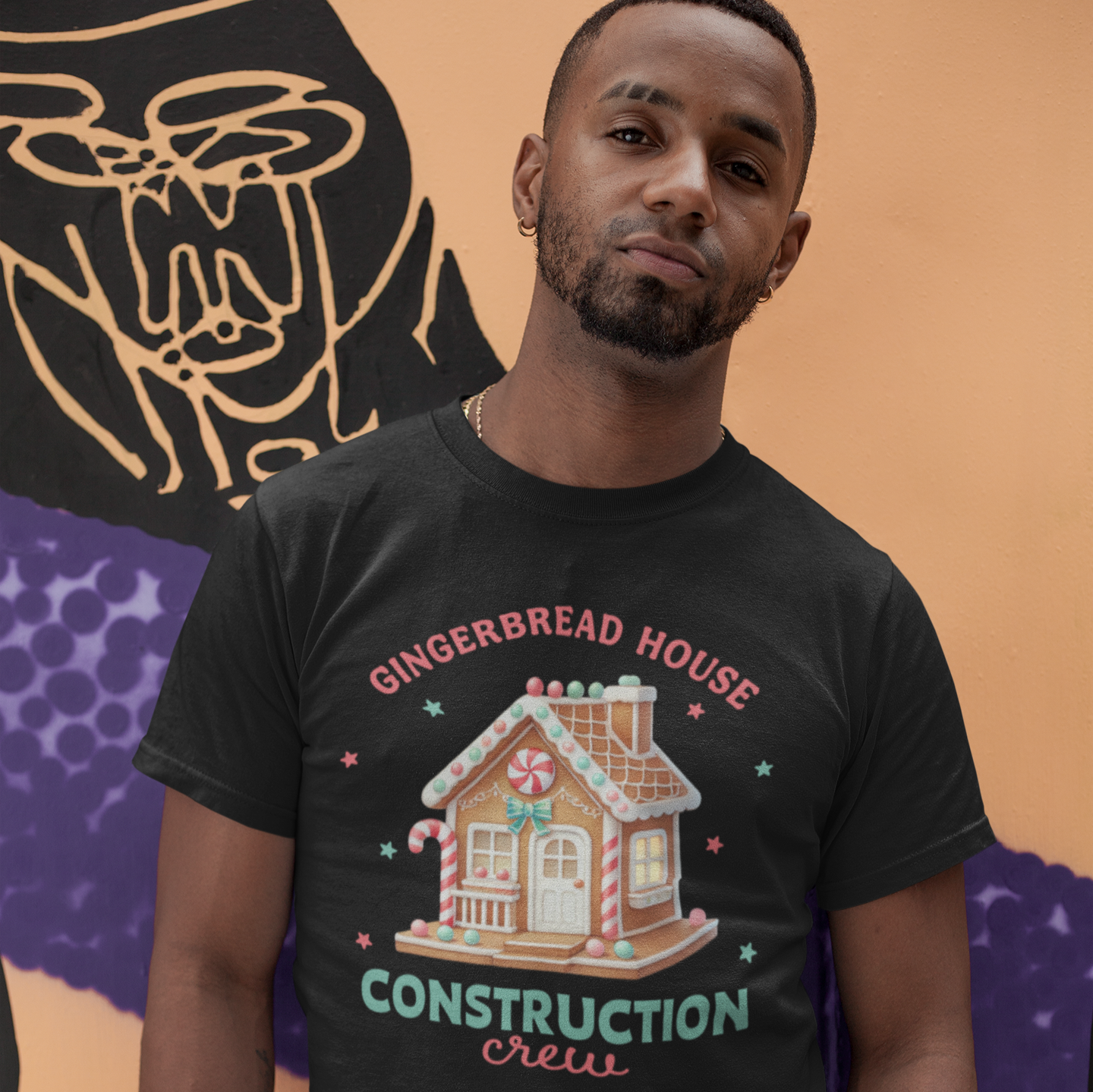 Gingerbread House Construction Crew T-Shirt