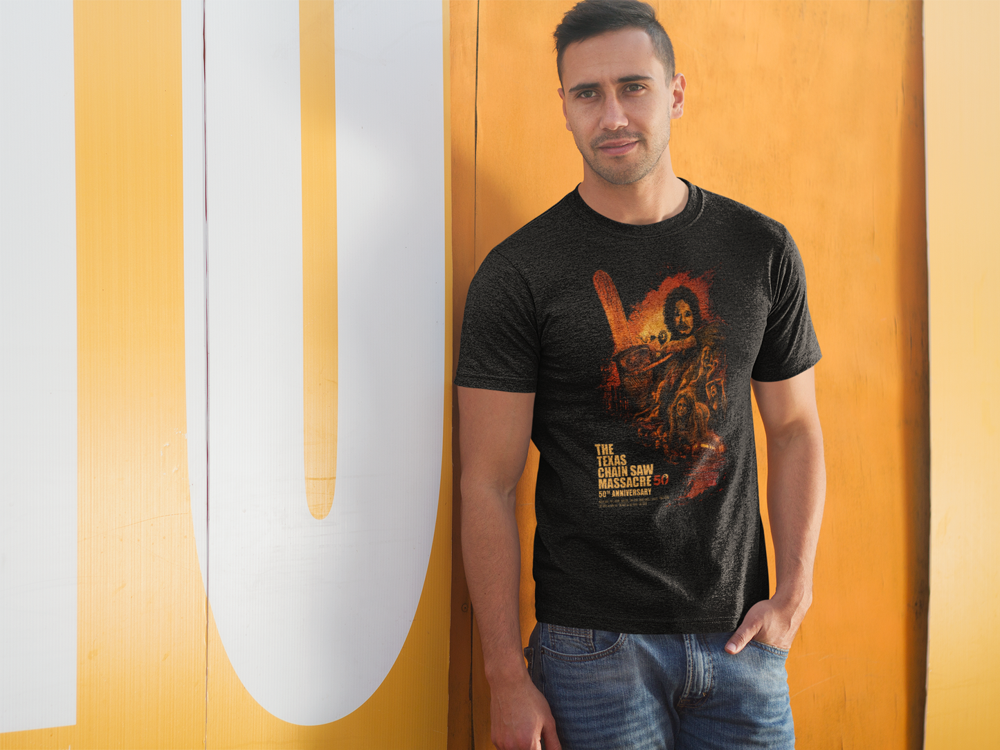 The Texas Chain Saw Massacre 50th Anniversary T-Shirt - Full Size Print