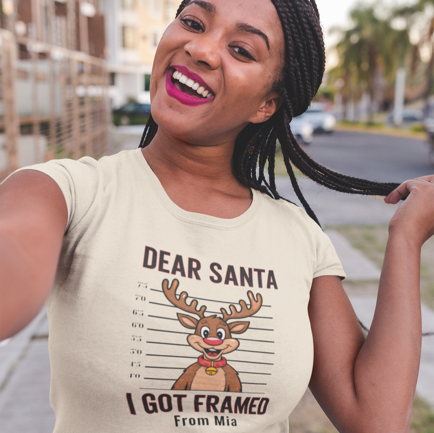 Santa I got Framed T-Shirt
