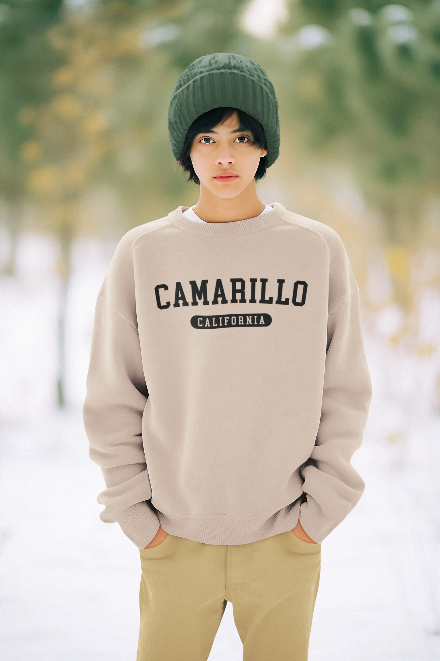 REP YO CITY Crew Neck Sweater