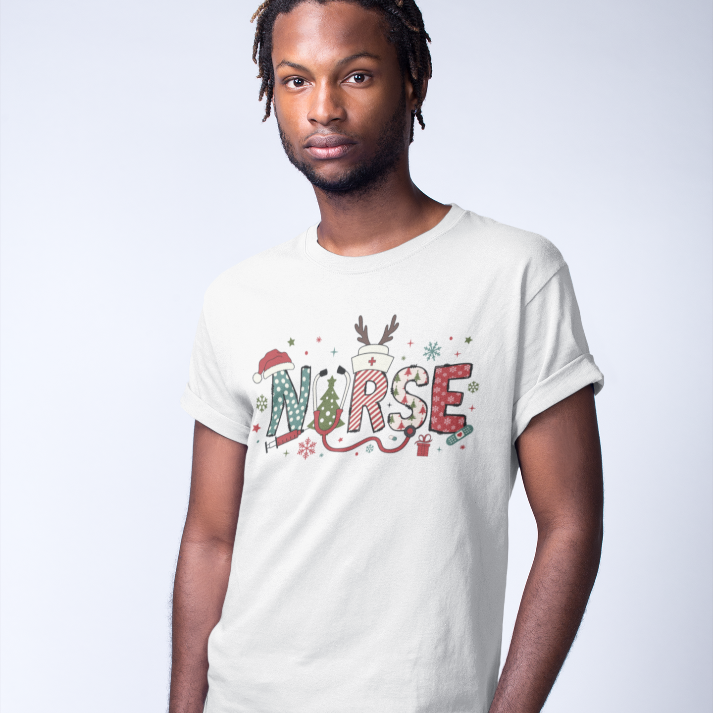 Nursing Christmas T-Shirt