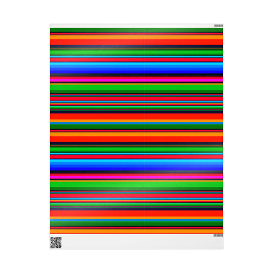 Mexican Serape Wrapping Paper