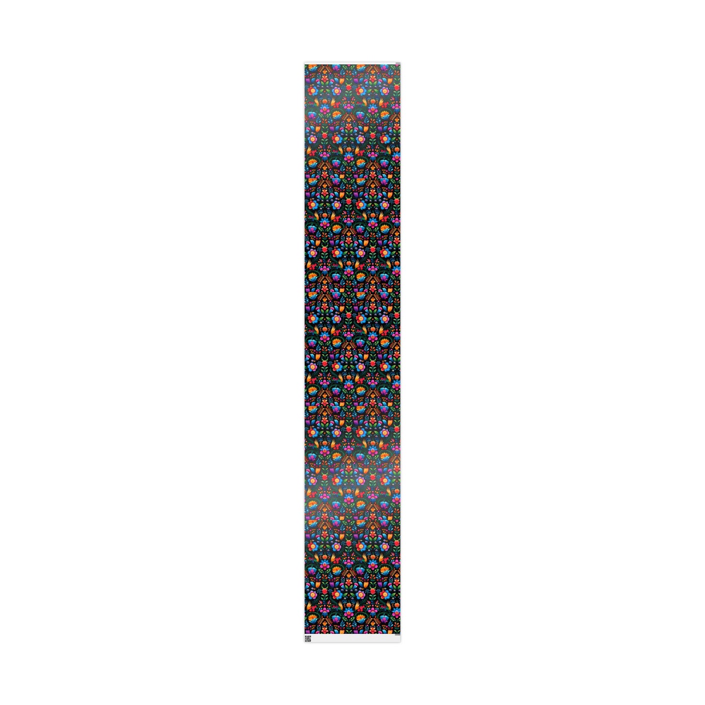 Hispanic Floral Pattern Wrapping Paper
