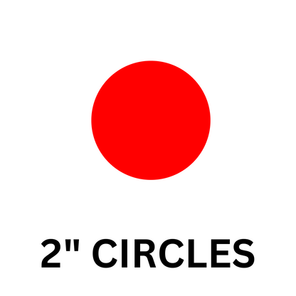 2" Circle Roll Labels
