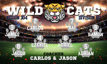 Sports Banner (Pickup or Ship)
