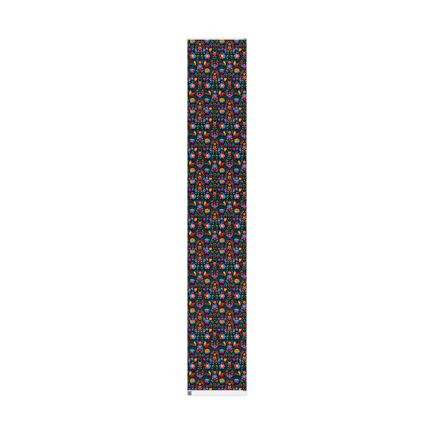 Hispanic Floral Pattern Wrapping Paper