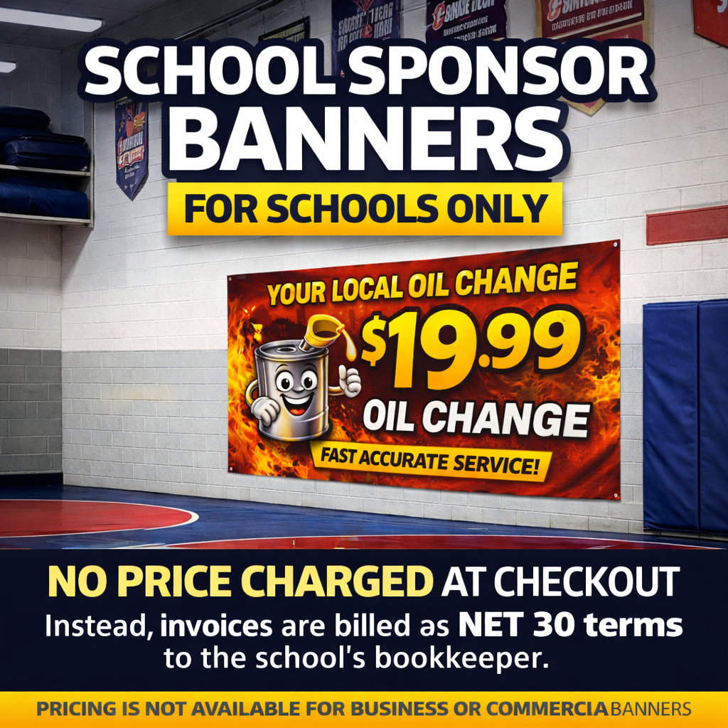 Sponsor Banner - Schools Only
