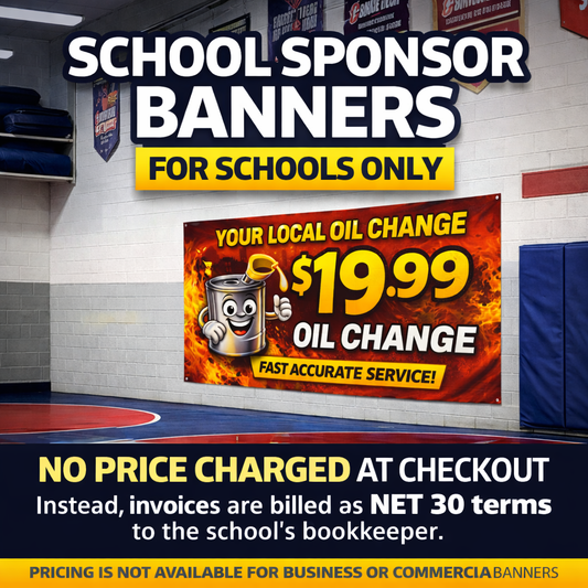 Sponsor Banner - Schools Only