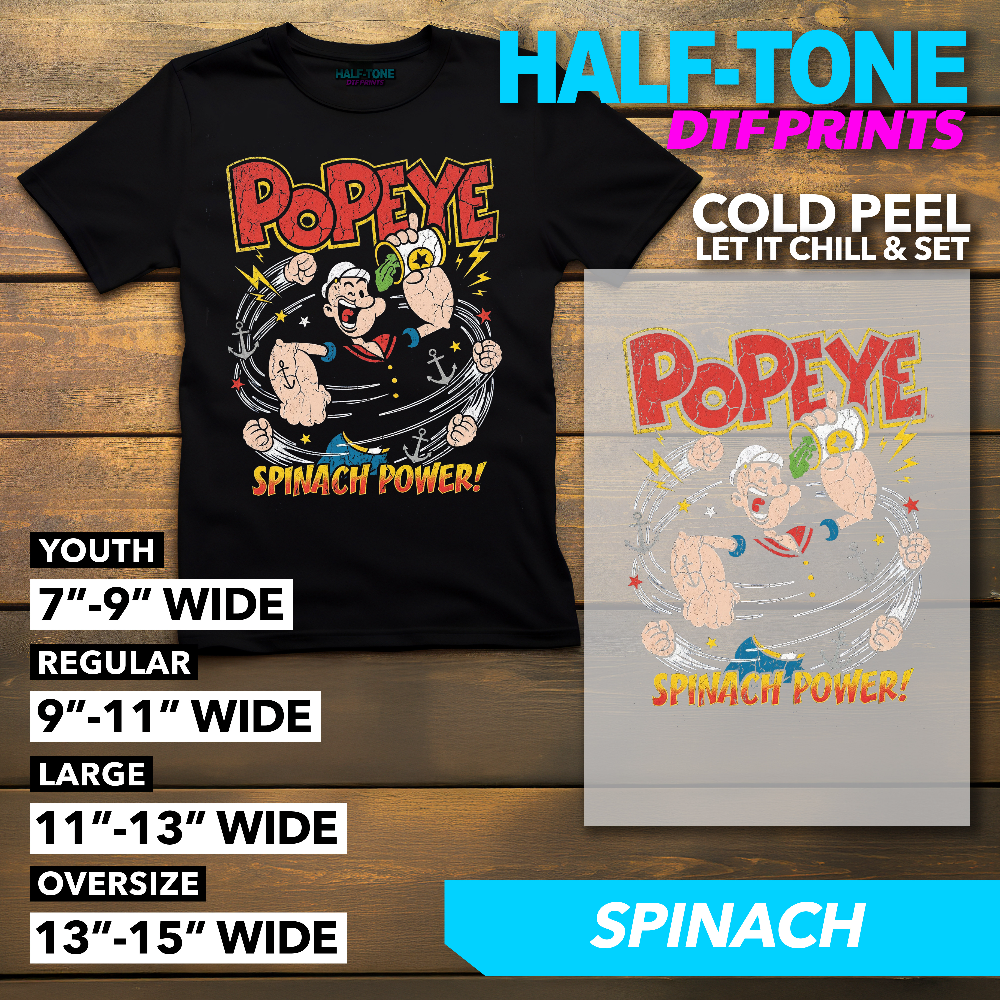 Half-Tone 90s Cartoon DTF Print