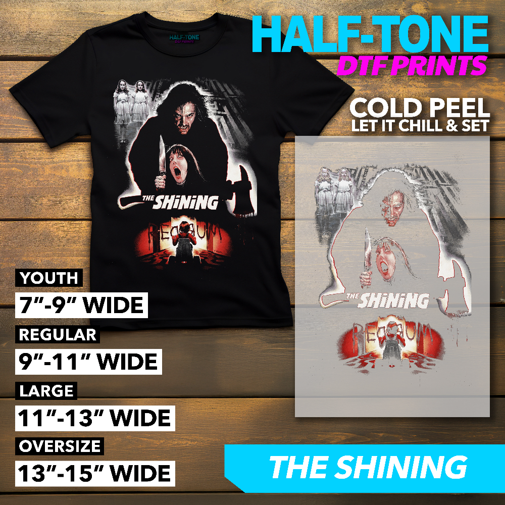 Half-Tone 80's and 90's Thrillers DTF Print