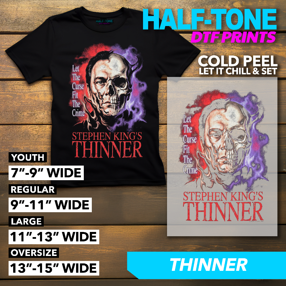 Half-Tone 80's and 90's Thrillers DTF Print