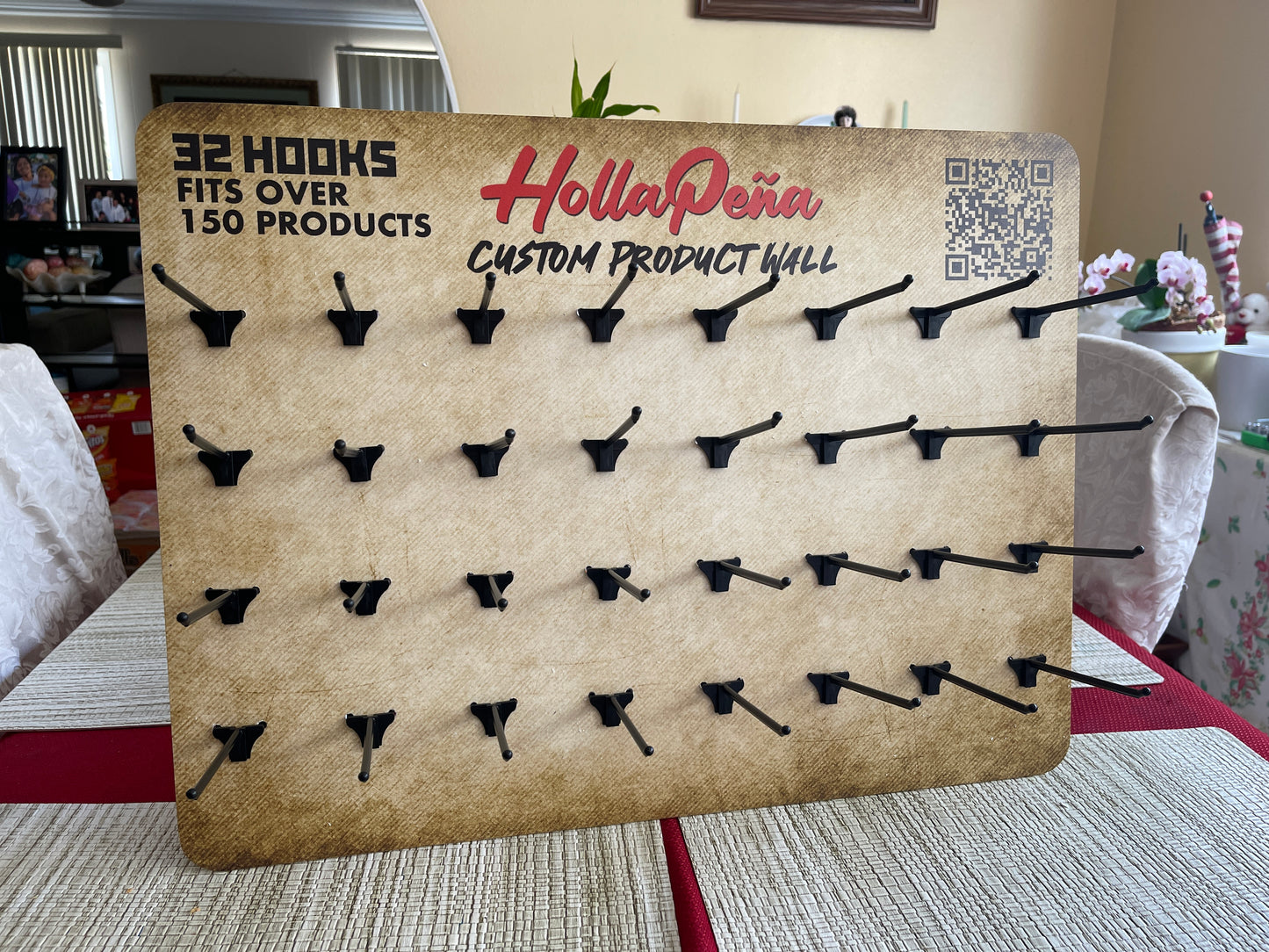 Custom Peg Wall