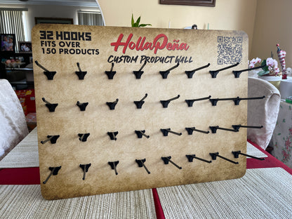 Custom Peg Wall