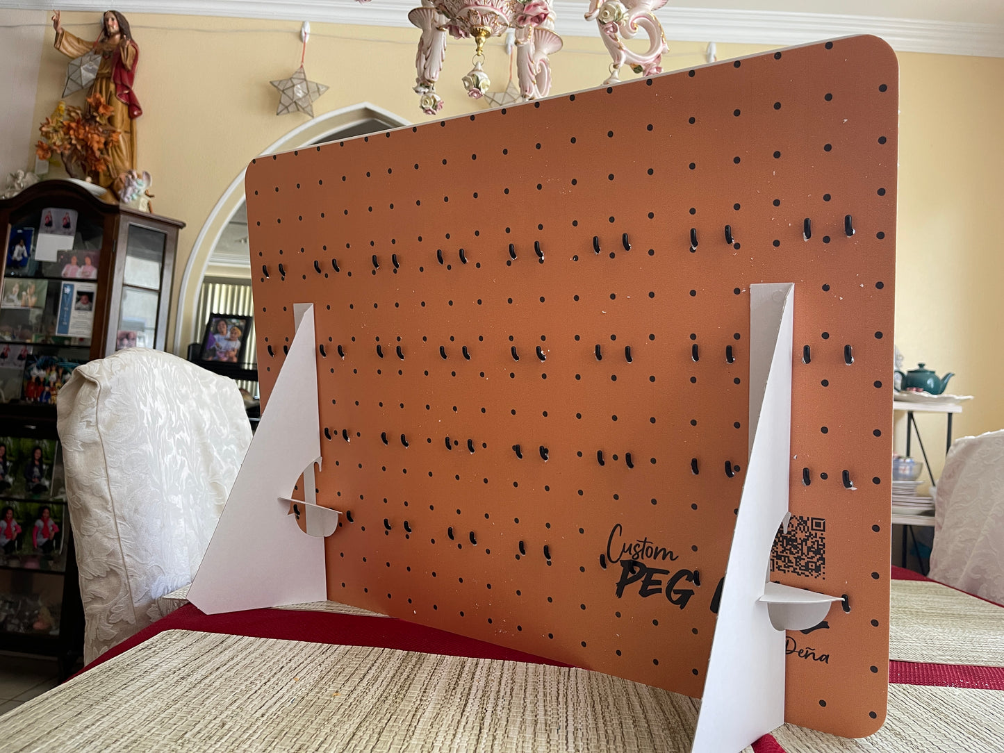Custom Peg Wall