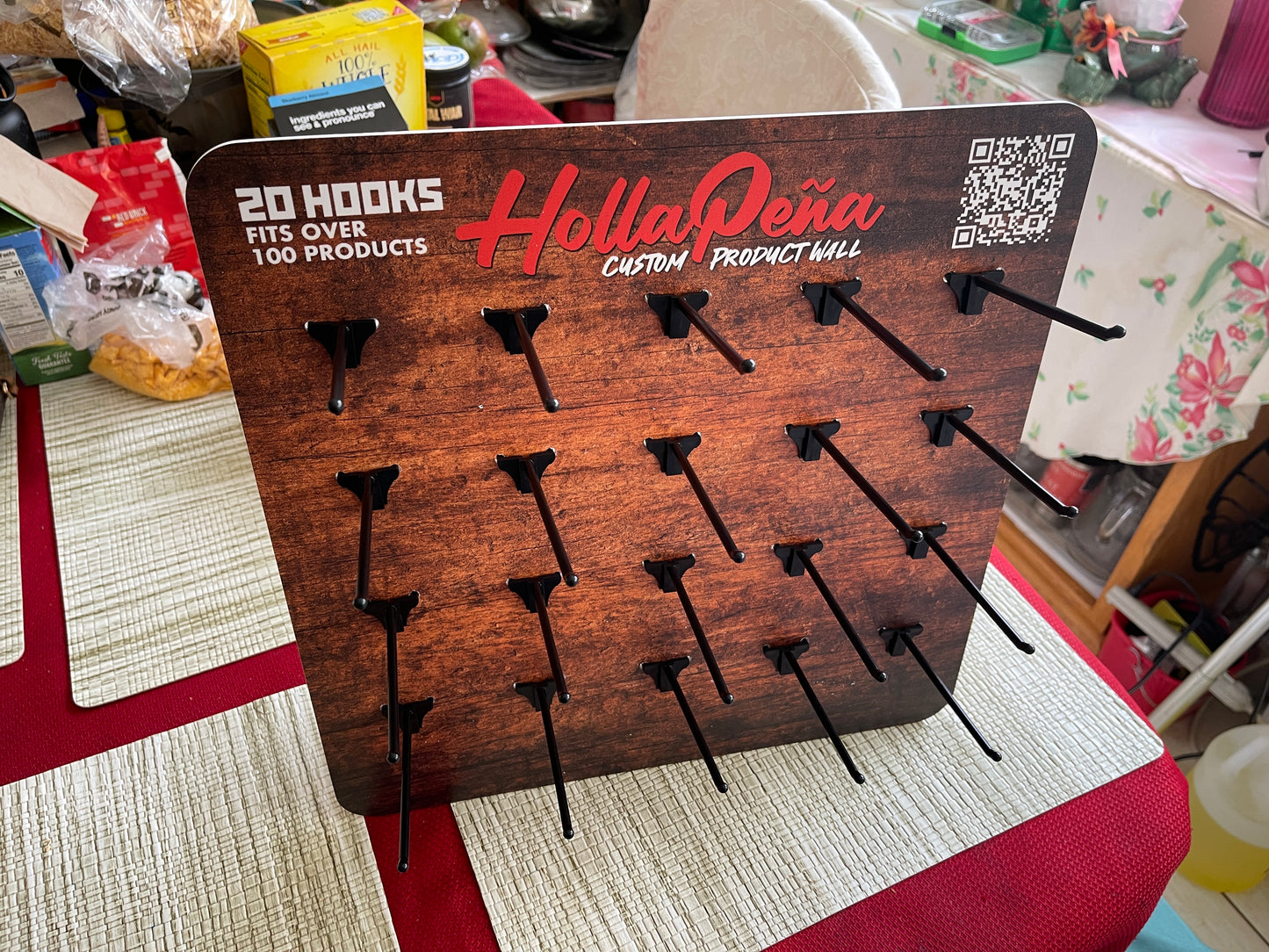 Custom Peg Wall