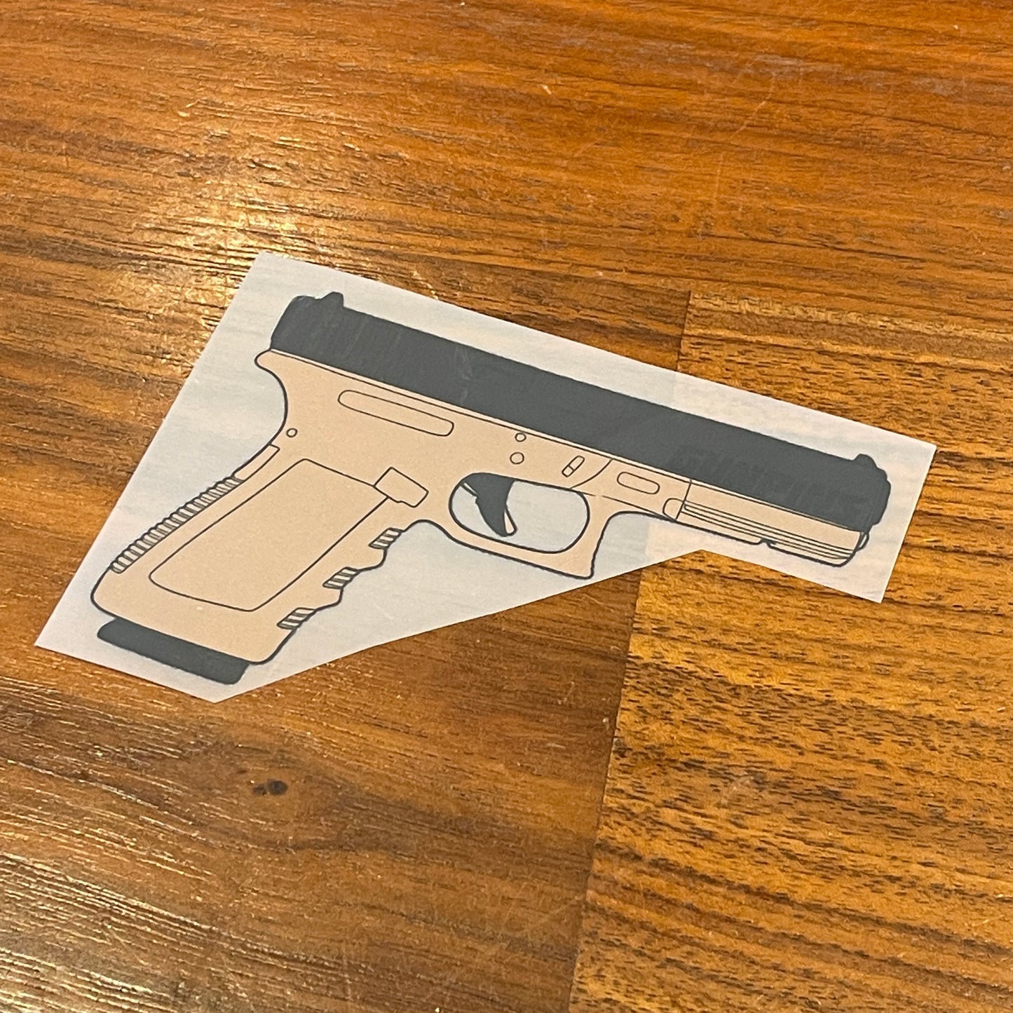 Glock 17 Art Sheet  - Direct to Garment