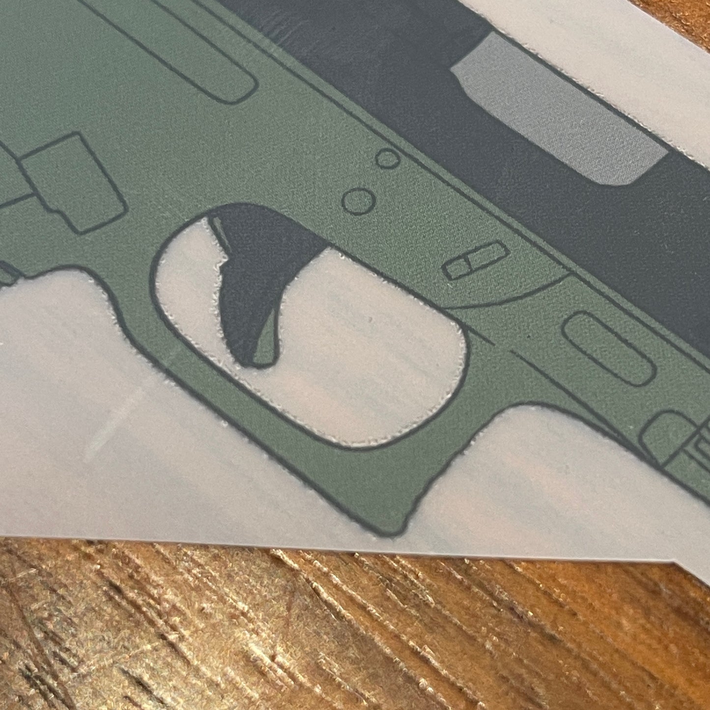 Glock 17 Art Sheet  - Direct to Garment