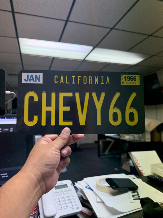 Ranfla Plates (Magnet Snaps to Plate)