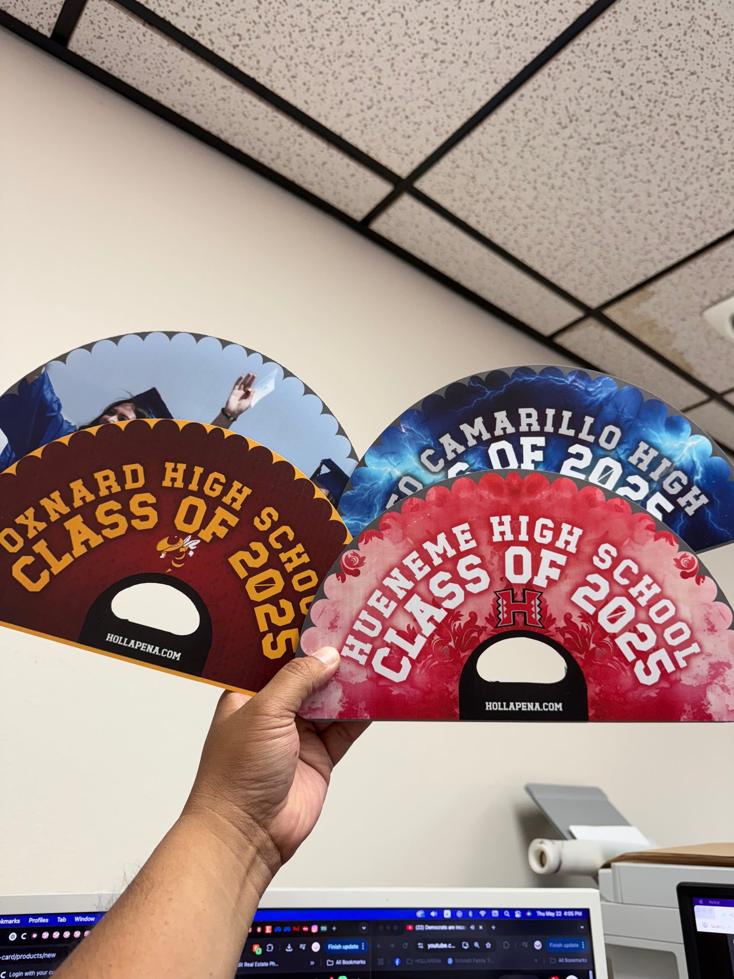 Double Sided Southern Fans