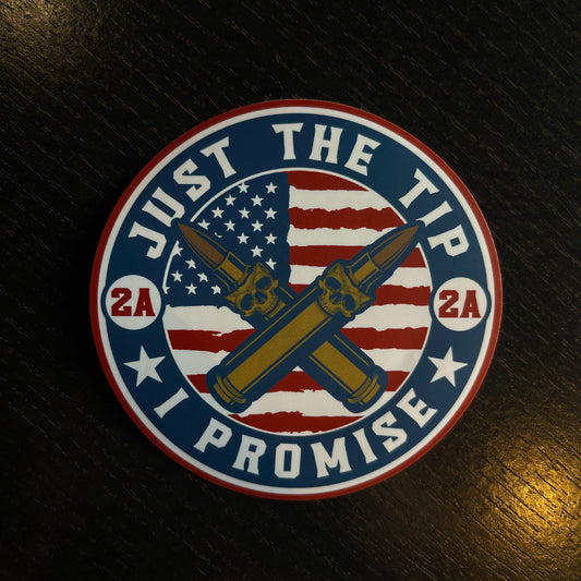 Just the Tip Tactical Sticker