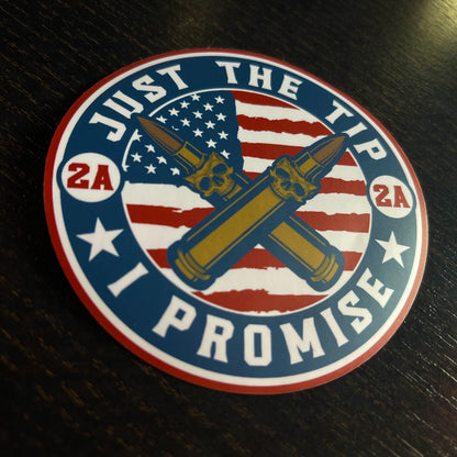 Just the Tip Tactical Sticker