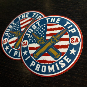 Just the Tip Tactical Sticker